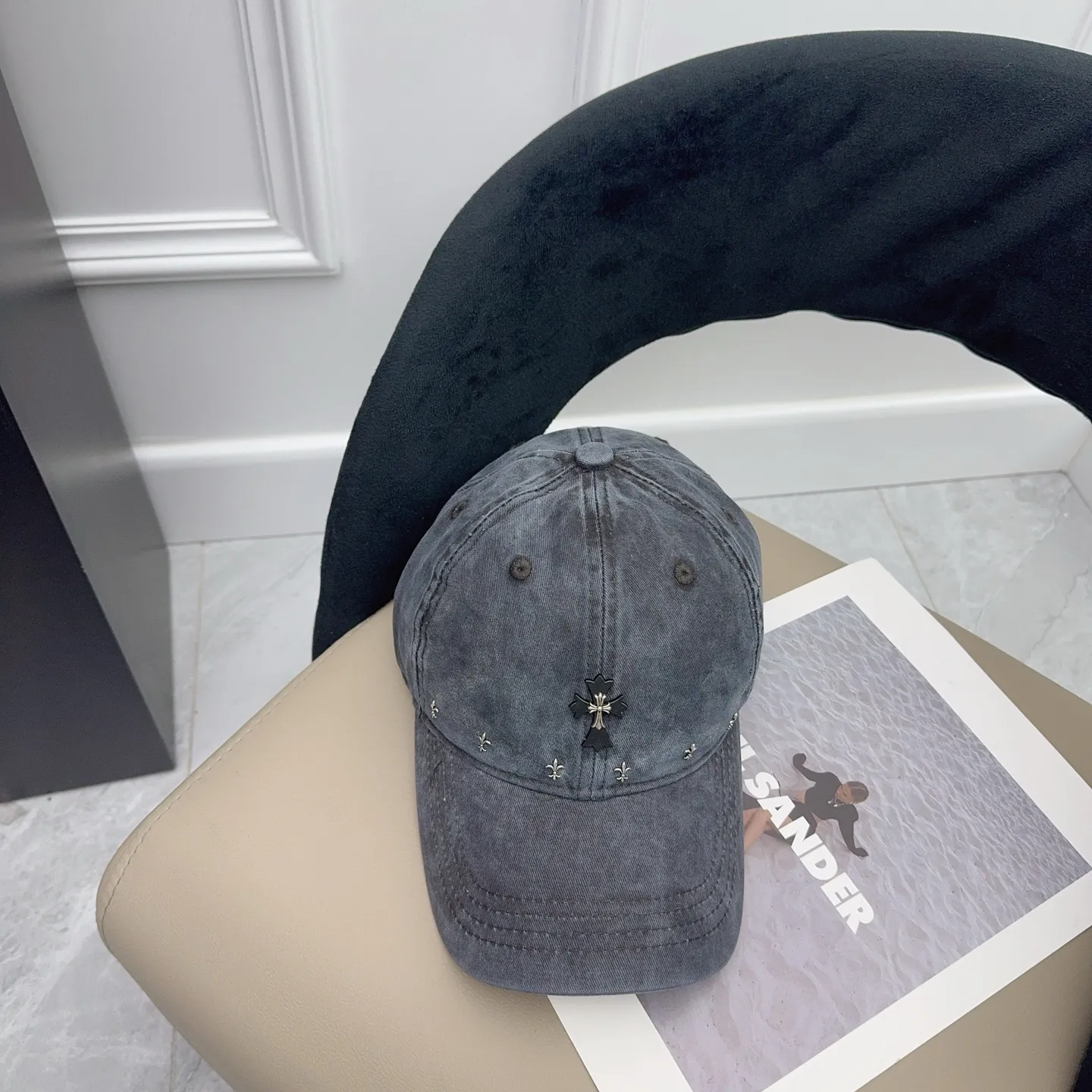 Crow Heart✝️ Heavy Industry High Quality Baseball Cap Premium Color‼ ️